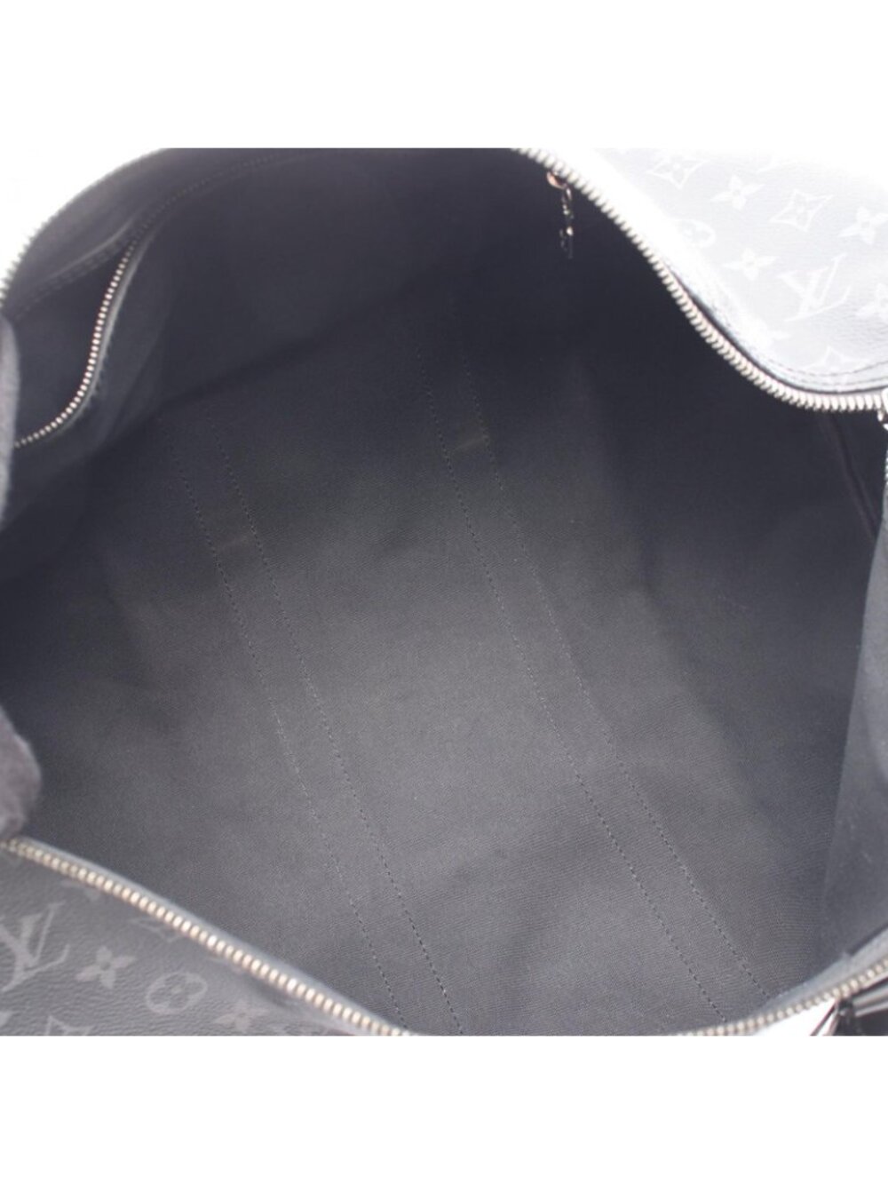 Louis Vuitton Boston Bag Keepall Bandouliere 45 Monogram Eclipse 2-Way Canvas - Picture 3 of 13